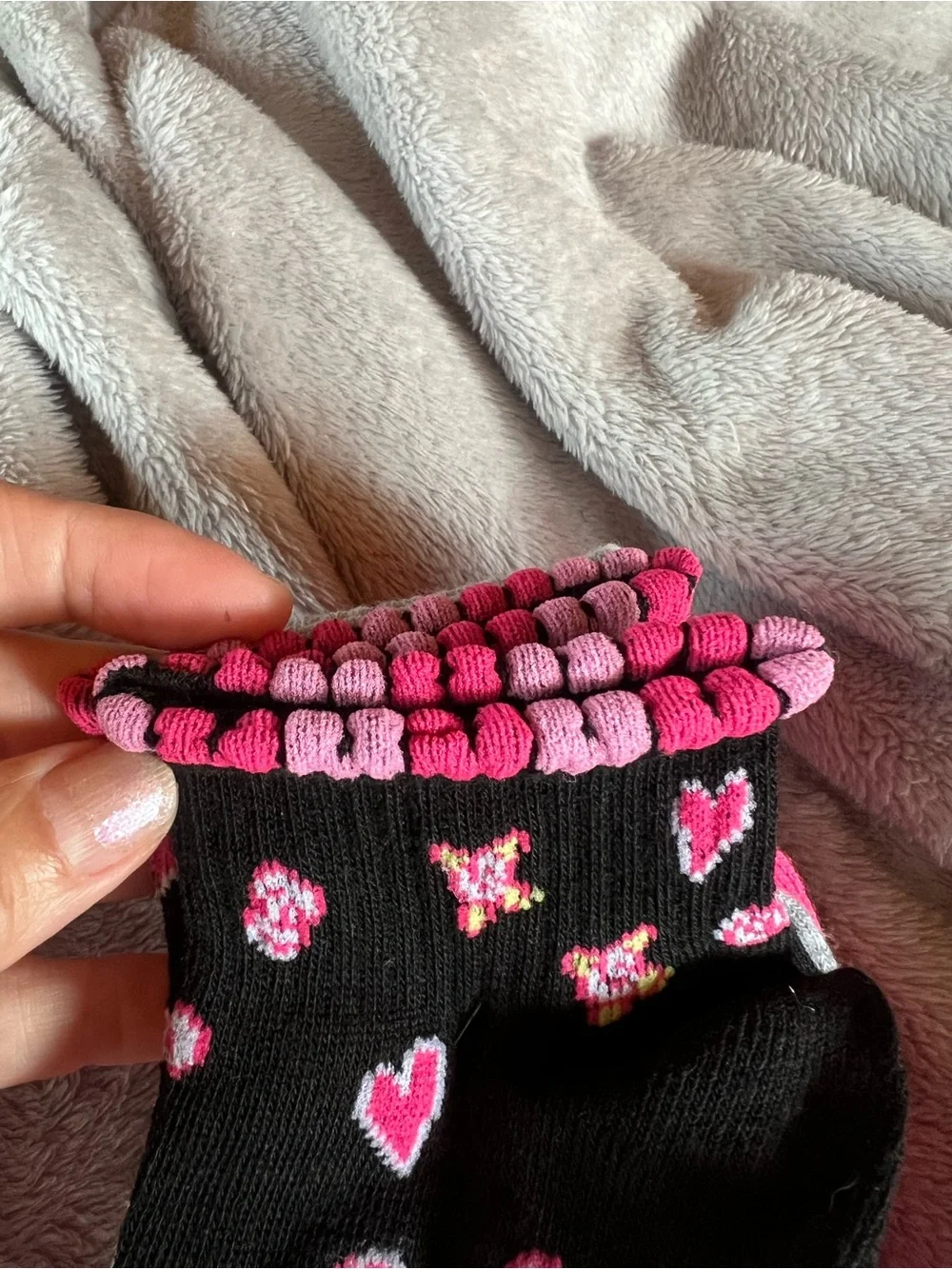 Betsey Johnson 6 Pairs Shoe Size 5-10 Quarter Socks, new